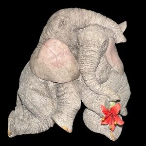 TUSKERS BY SCULPTOR BARRY PRICE